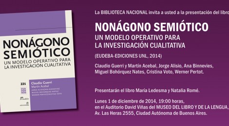 Presentación del libro "Nonágono Semiótico" de Claudio Guerri - 1º Diciembre 2014