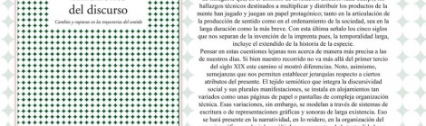 "Inflexiones del discurso", nuevo libro de Oscar Traversa